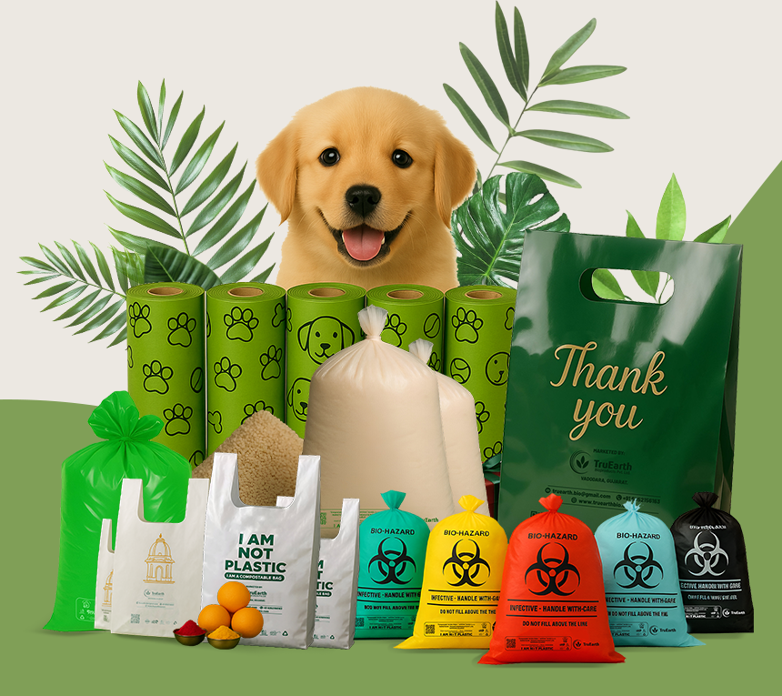 Biodegradable products showcase